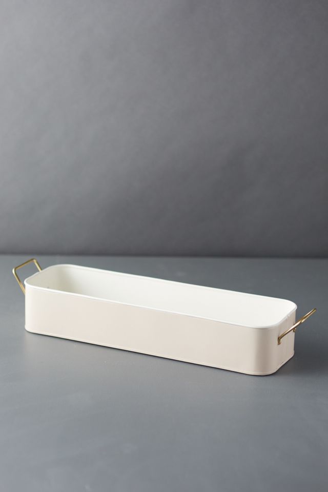 Enamel Iron Serving Trough #1