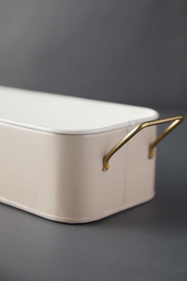 Enamel Iron Serving Trough #2