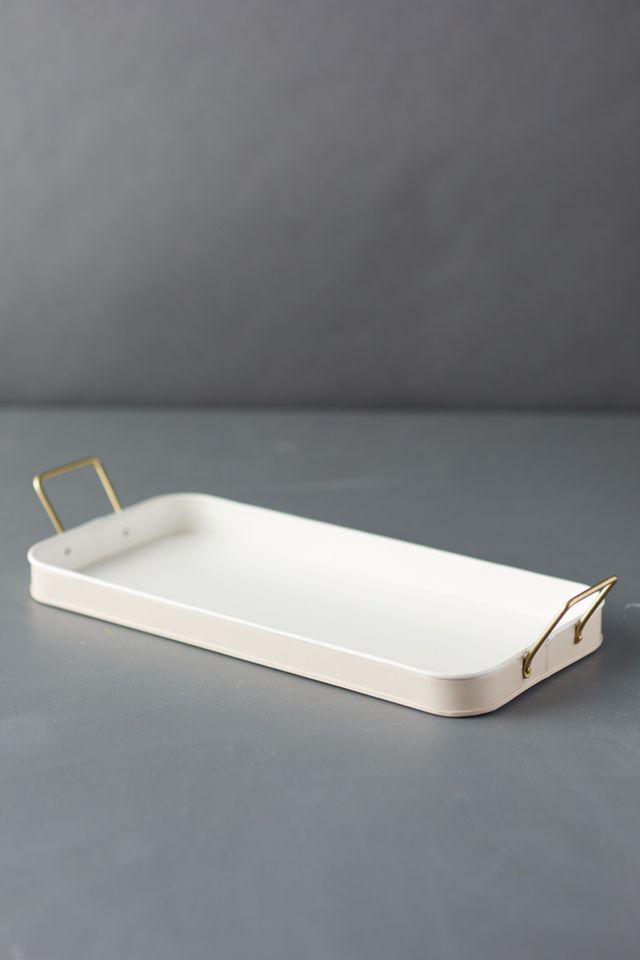 White Enamel Tray, Northlight Interiors