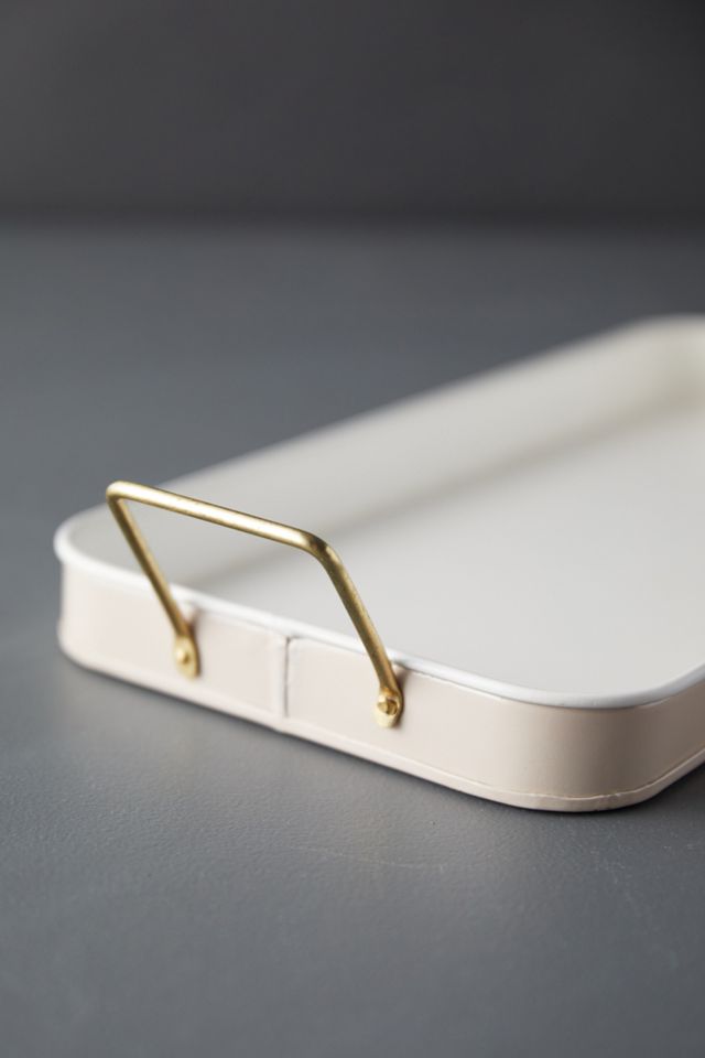 Enamel Iron Serving Tray #2