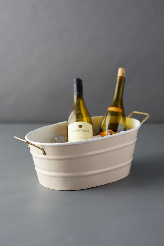 Enamel Iron Beverage Tub #1