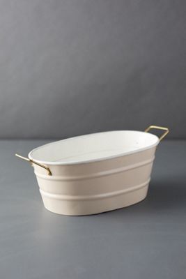 Enamel Iron Beverage Tub