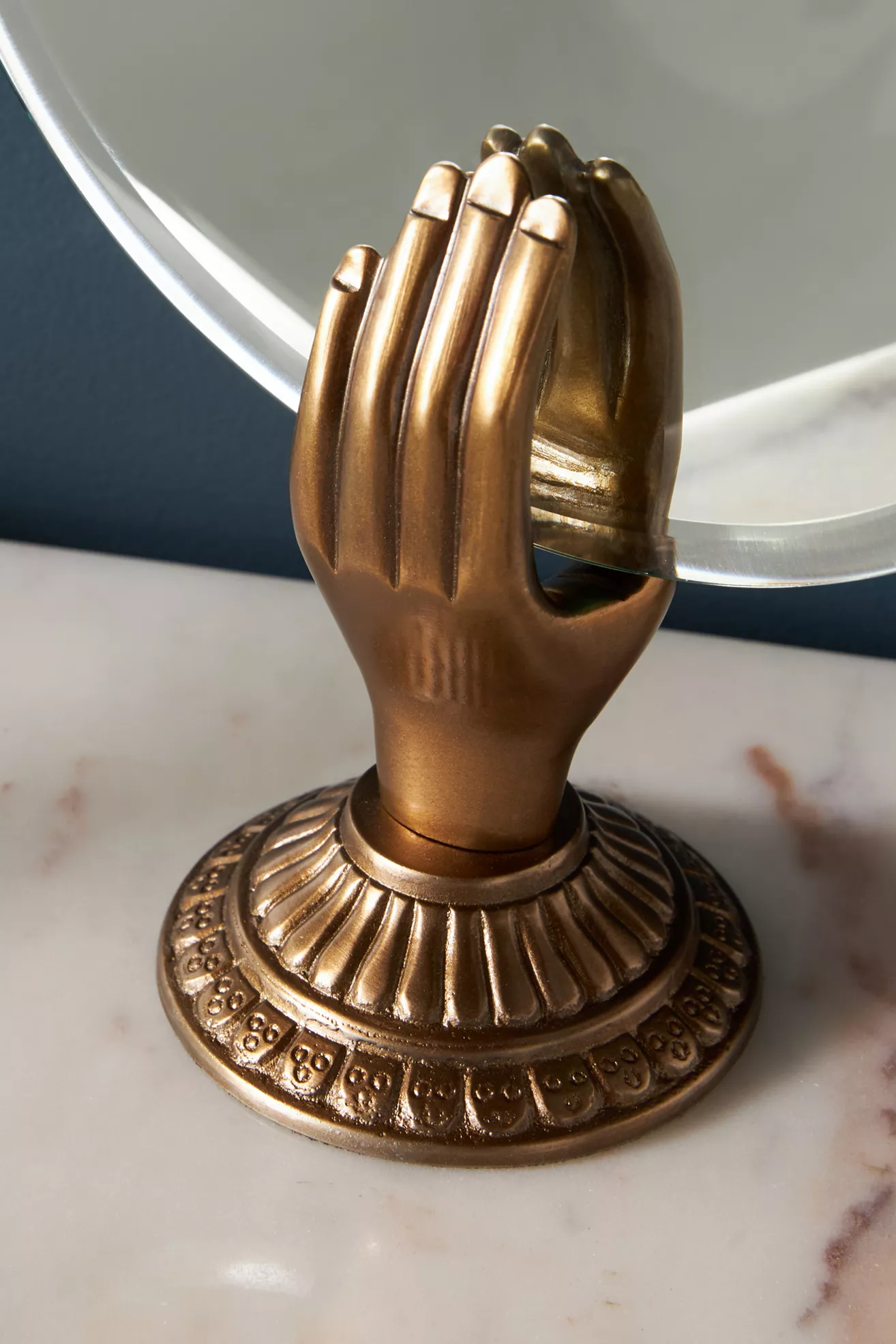 Nellie Hand Tabletop Vanity Mirror - thumbnail 2