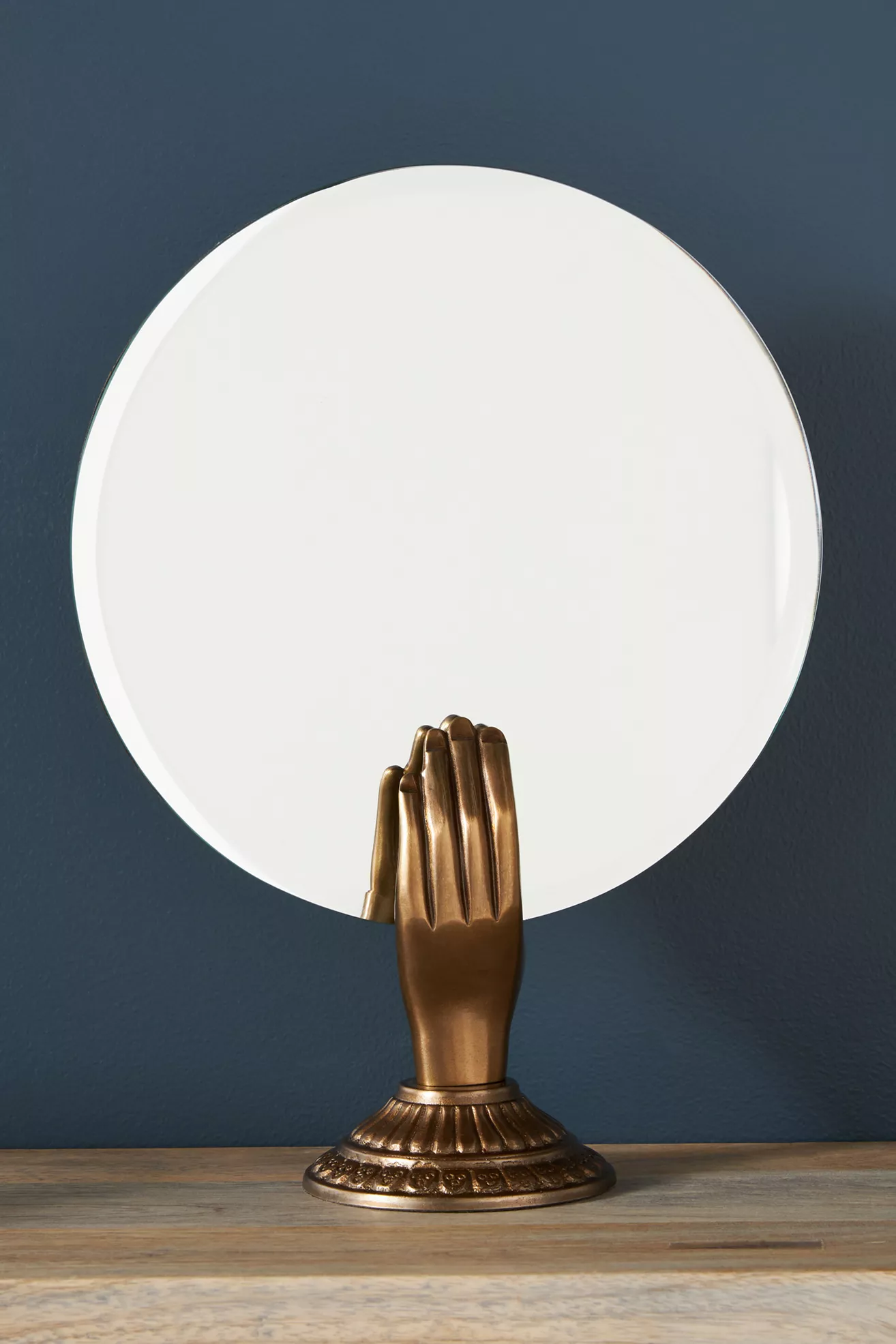 Nellie Hand Tabletop Vanity Mirror - thumbnail 3