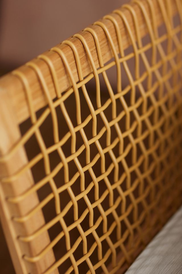 Sonoma Woven Teak Settee, Left Arm #6