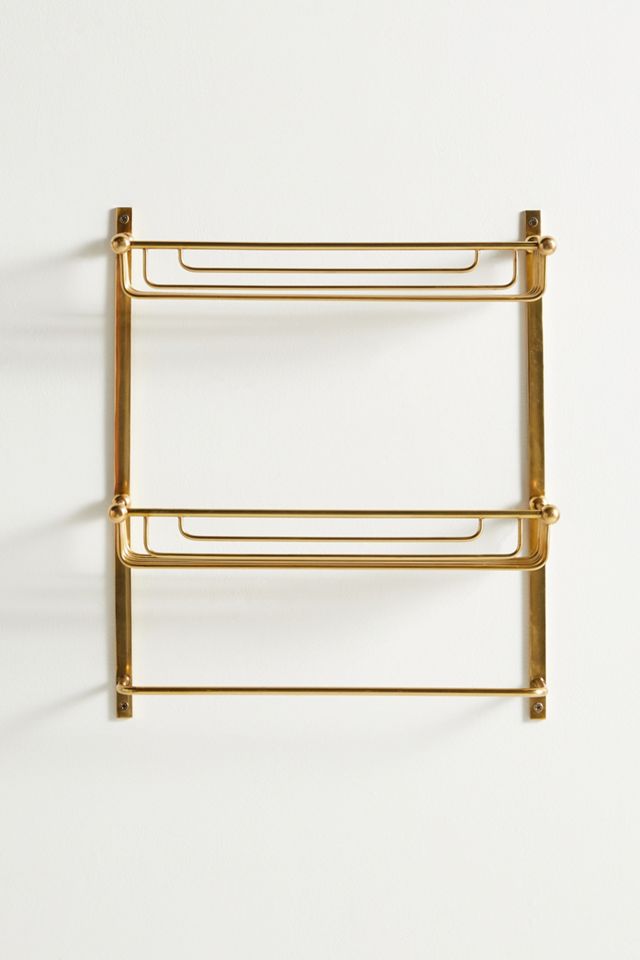 Primrose Bath Shelf by Anthropologie in Silver