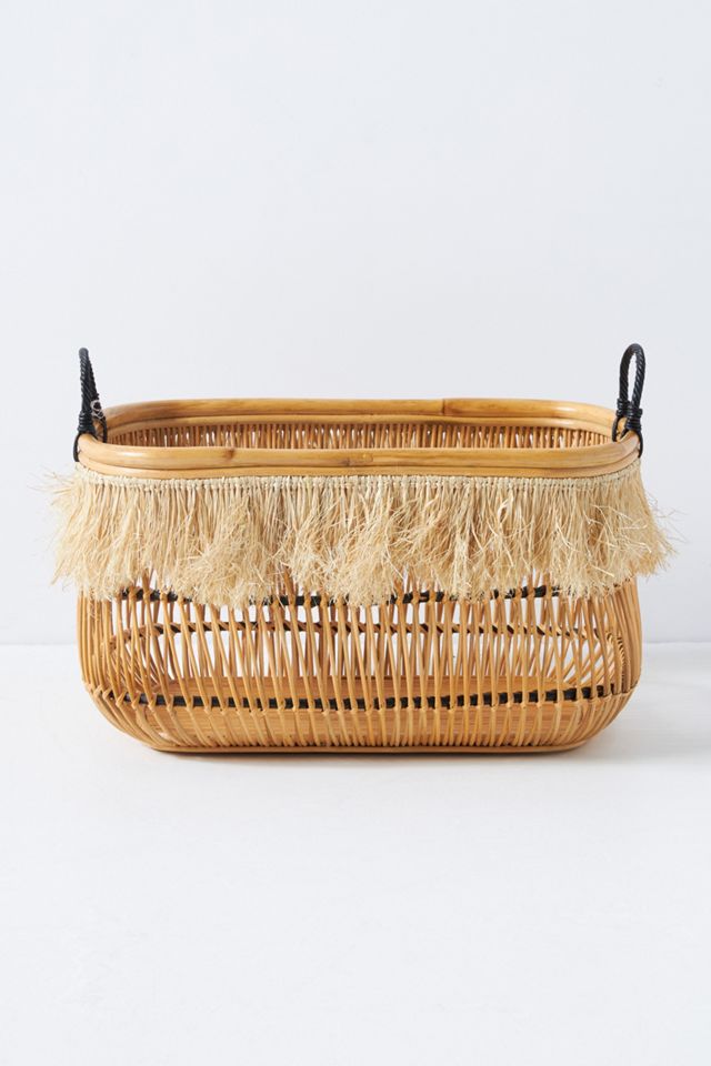 Tasmine Fringed Basket #3