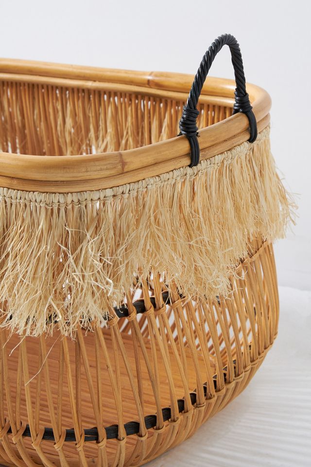 Anthropologie Fringe outlet Basket