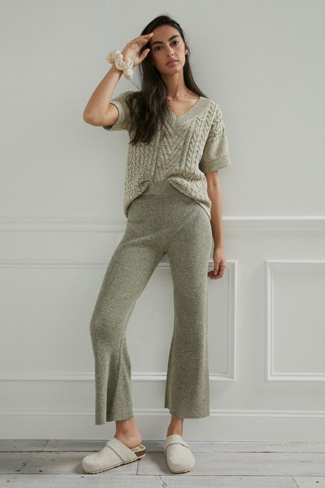 Cable-Knit Sweater Lounge Set #3