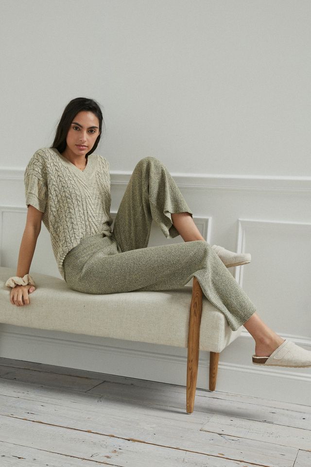 CableKnit Sweater Lounge Set Anthropologie