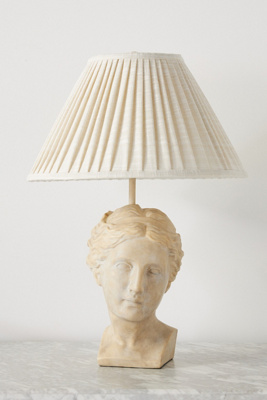 Grecian Bust Table Lamp - Thumbnail 2