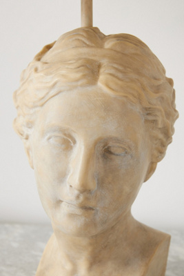 Grecian Bust Table Lamp - Thumbnail 5