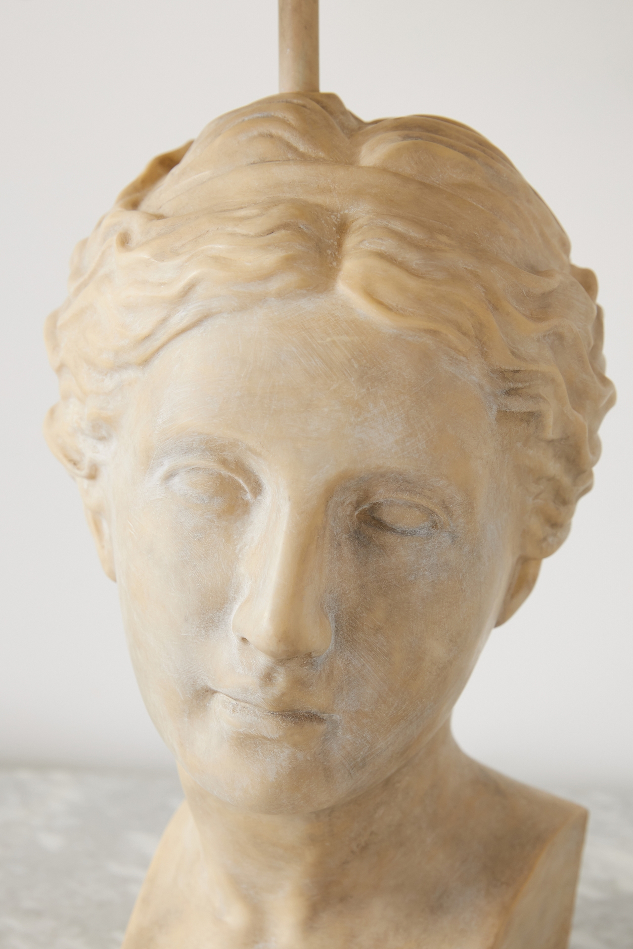 Grecian Bust Table Lamp