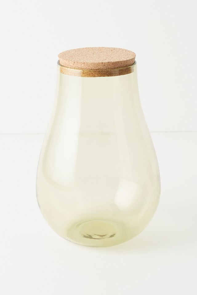 Recycled Glass Storage Jar #3