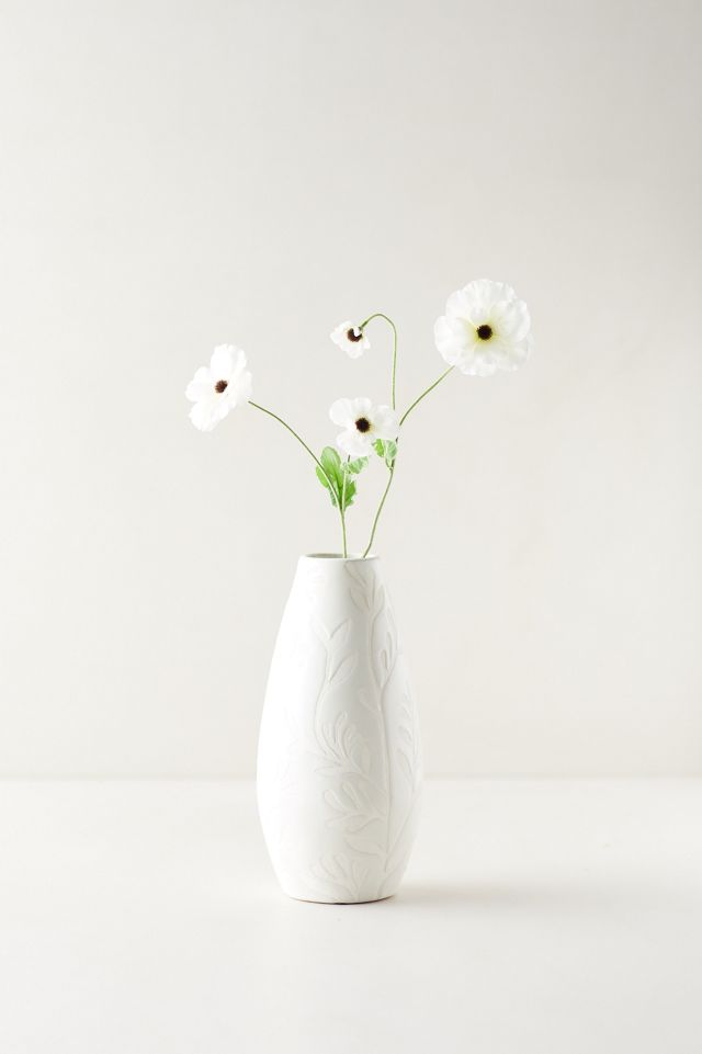 Faux Ranunculus Spray #1