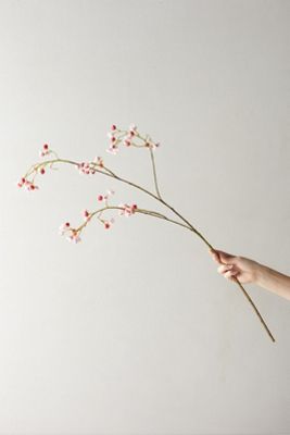 Faux Pink Berry Spray