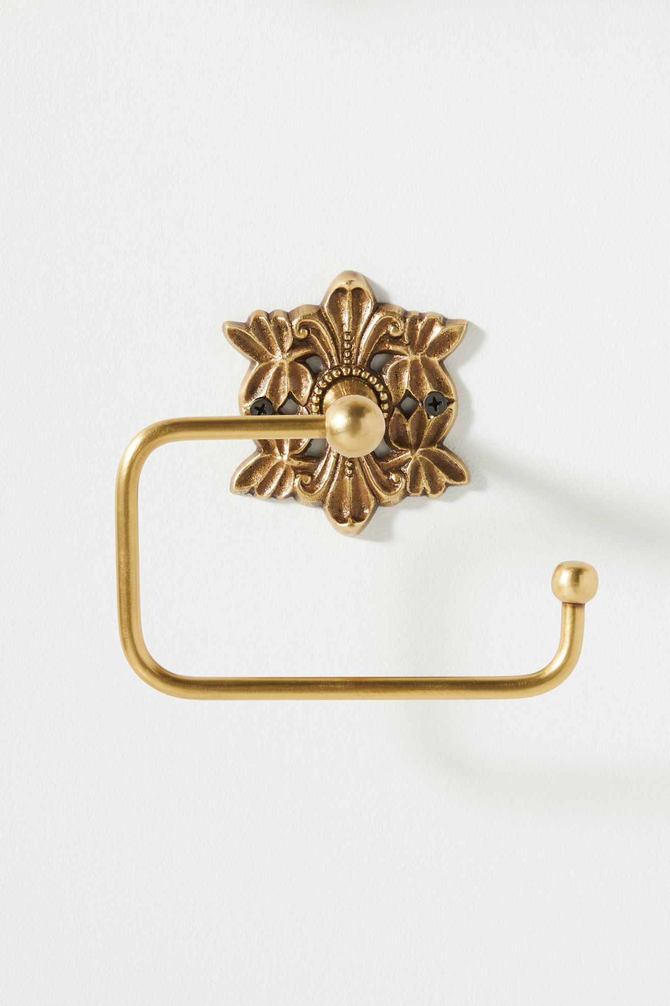 Primrose Toilet Paper Holder - Brass, Standard, One Size