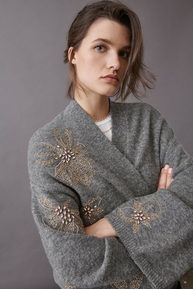 Roxanna Embellished Duster Cardigan #2