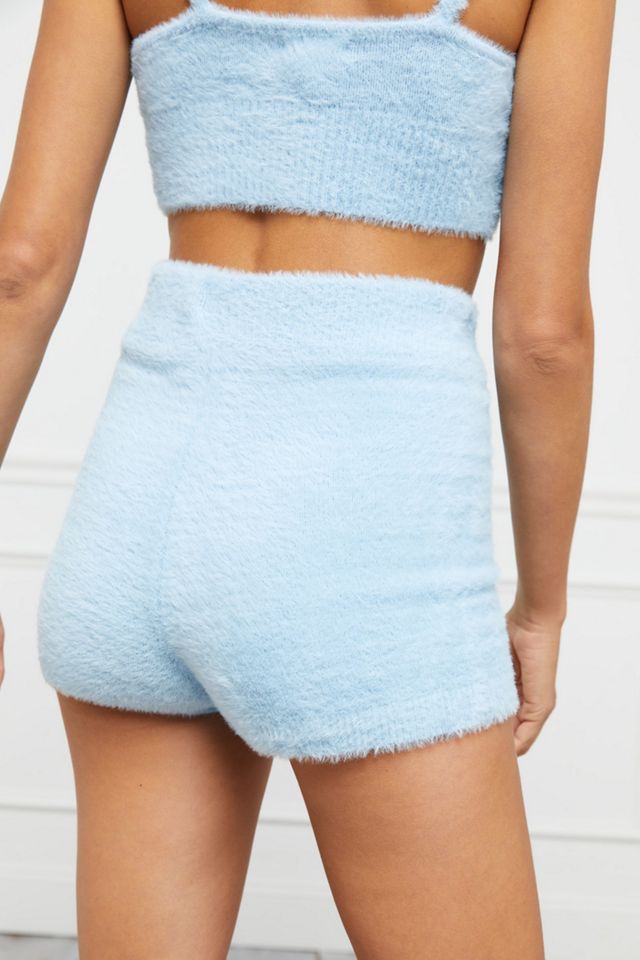 L Space Daydreaming Fuzzy Shorts | Anthropologie