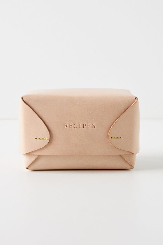 Clover Leather Recipe Box #1