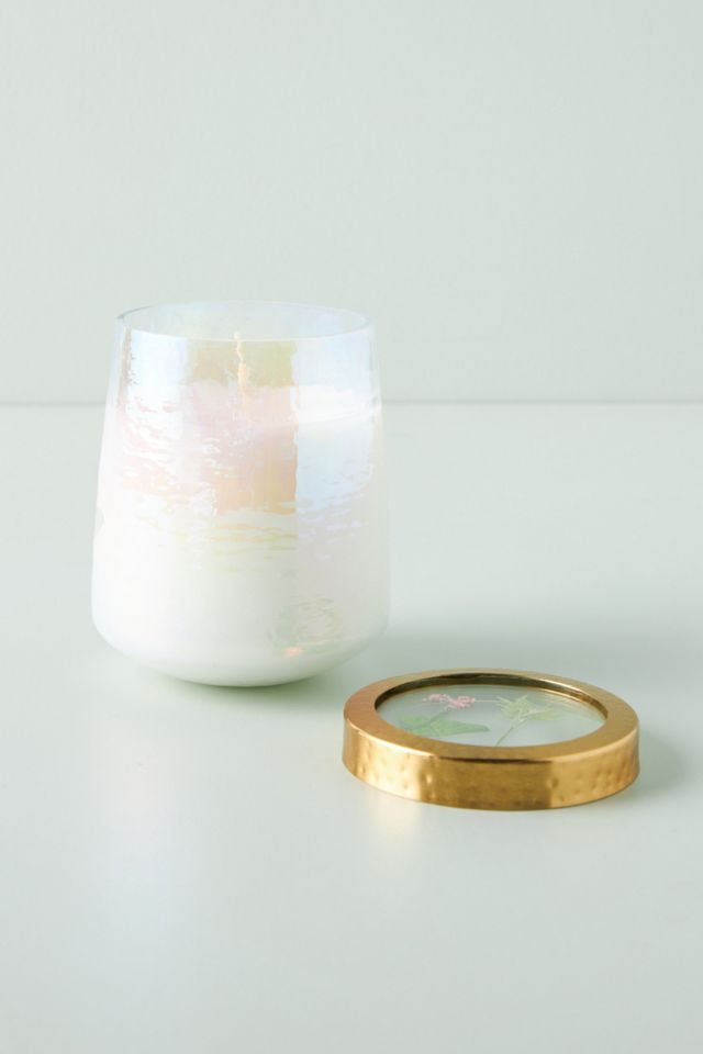 Floral Press Candle #3
