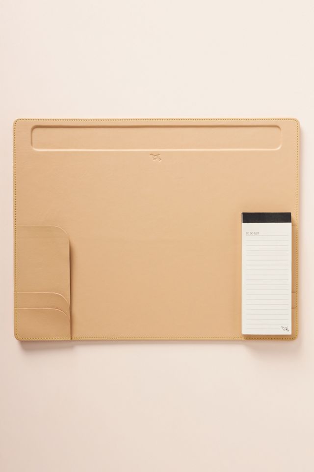 Maren Leather Desk Blotter #1