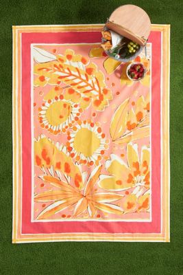Vera for Anthropologie Perennial Picnic Blanket