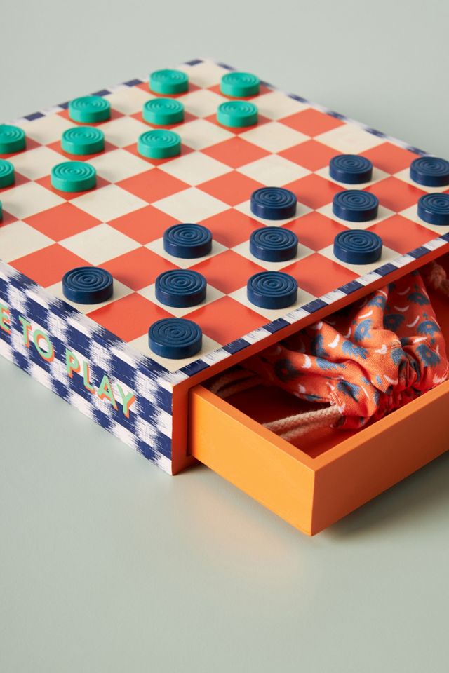 Pencil & Paper Co. Make Time To Play Checkers Game #2