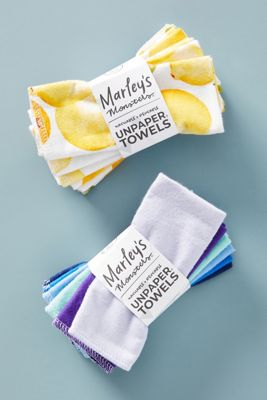 Reusable Unpaper Towels, Set of 6