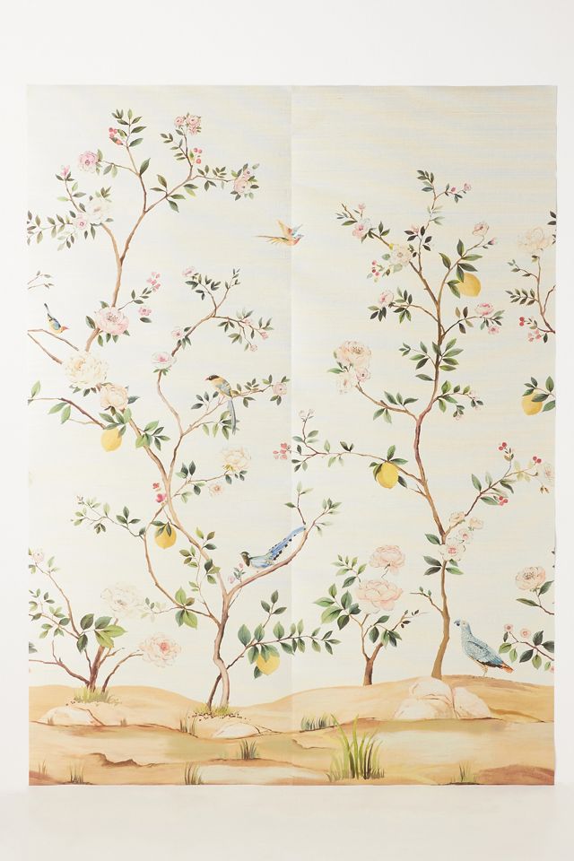 Blossom Chinoiserie Wall Mural #1