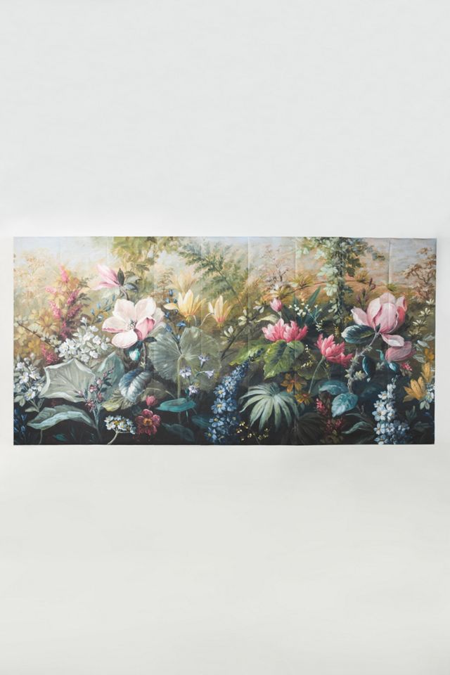 Paradise Tropical Floral Wall Mural #1