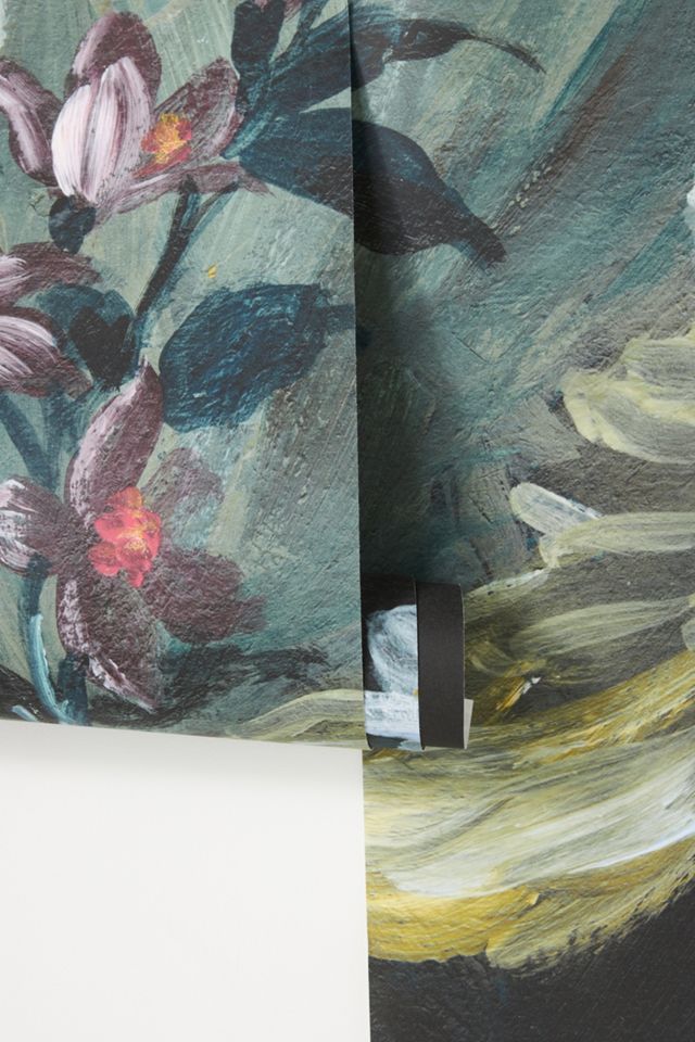 Paradise Tropical Floral Wall Mural #2