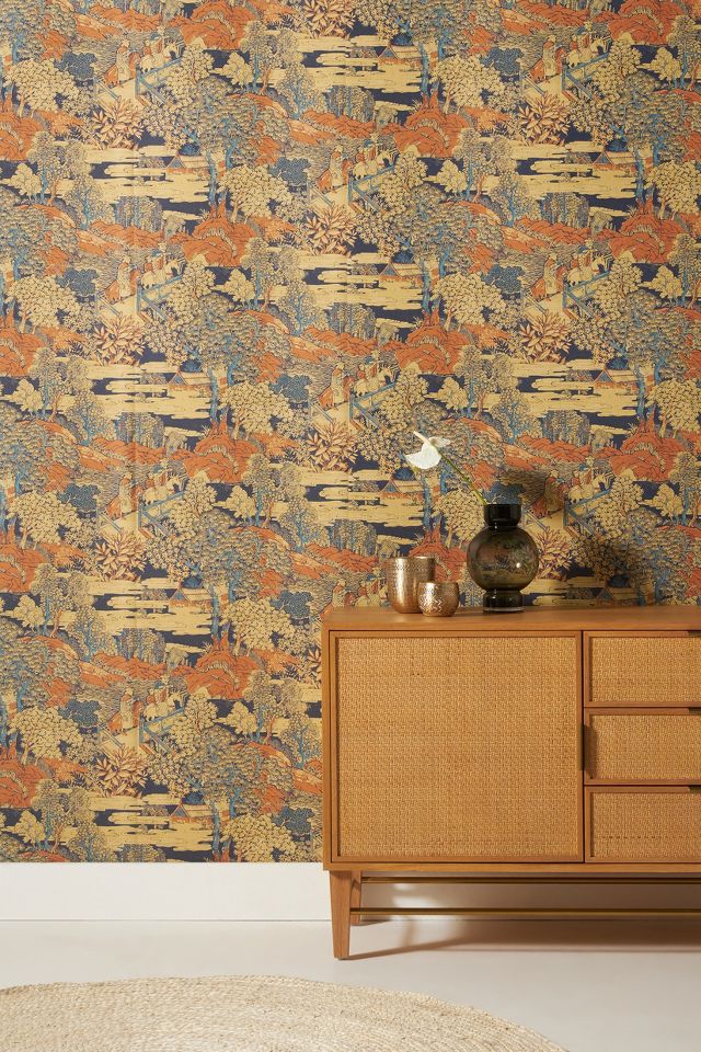 Eastern Garden Wallpaper | Anthropologie