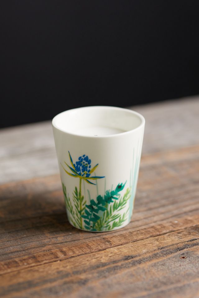 Painted Botanicals Candle, Blossom Citronella #1