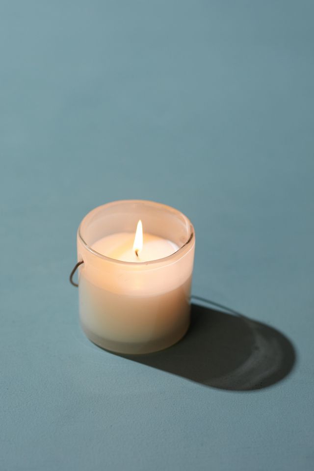 Small Hanging Glass Candle, Eucalyptus Citronella #1