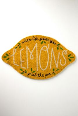 When Life Gives You Lemons Doormat