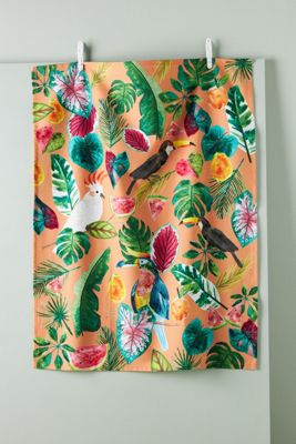 Tropical Toucan Dish Towel