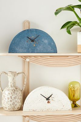Terrazzo Mantel Clock
