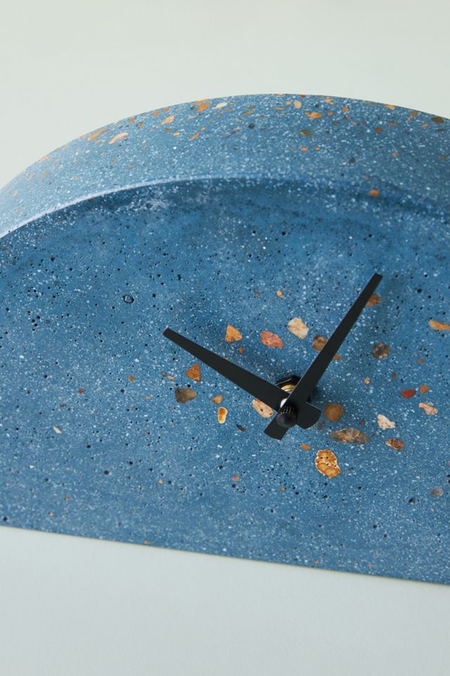 Terrazzo Mantel Clock #2