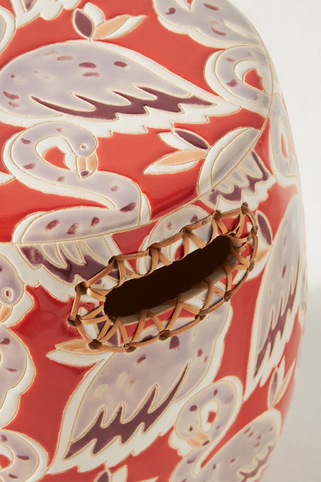Flamingos Ceramic Side Table #2