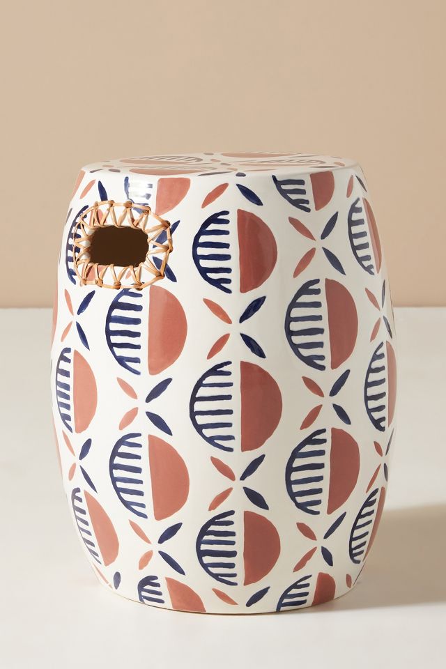 Anthropologie shop ceramic stool