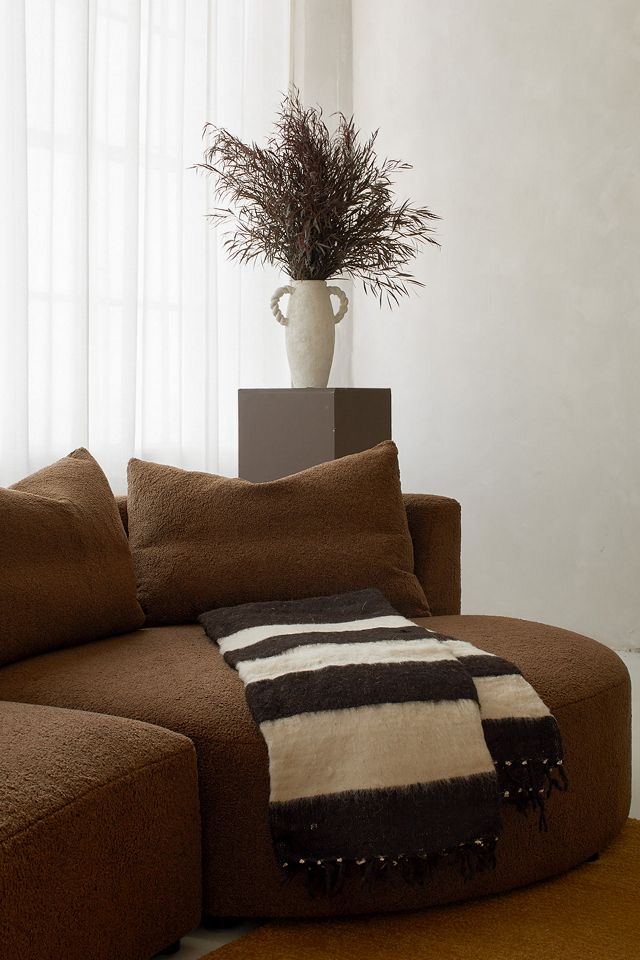 Jitana Wide Stripe Modern Momo Blanket #2