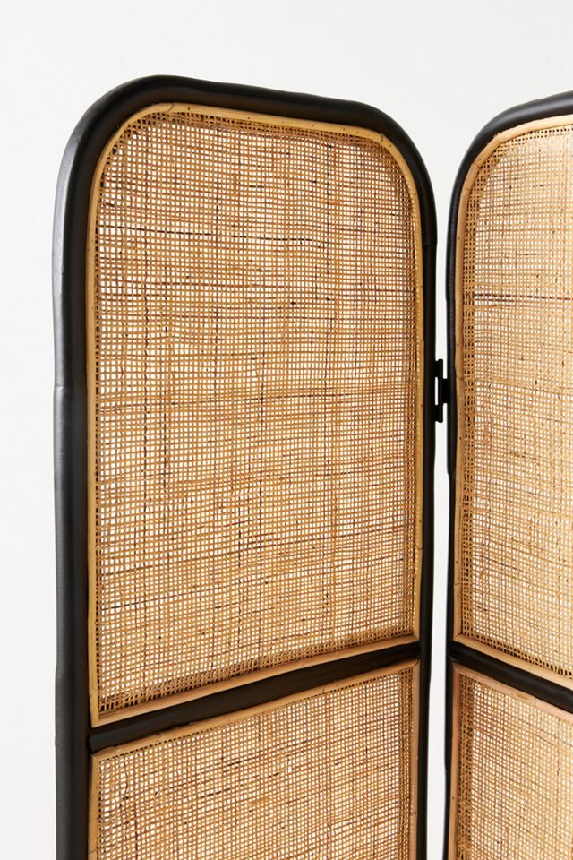 Scarlett Rattan Room Divider Screen #3