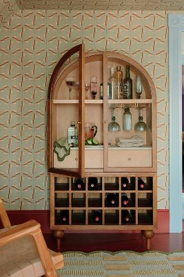 Structube evans wine cabinet sale