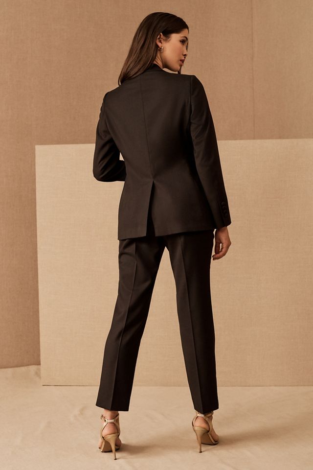 The Tailory New York x BHLDN Westlake Suit Jacket  Women suits wedding,  Female wedding suit, Black suit wedding