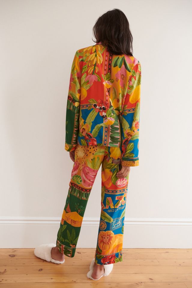 Farm Rio Hibiscus Pajama Set #2