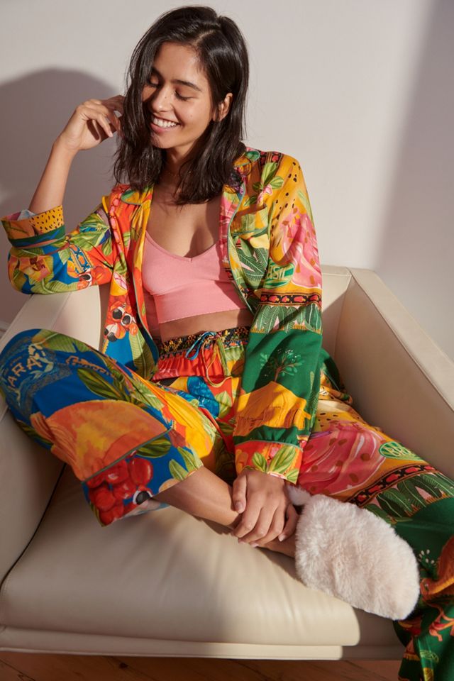 Farm Rio Hibiscus Pajama Set #3