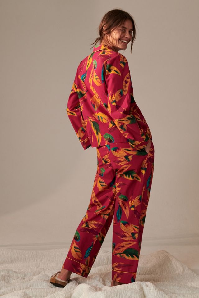 Farm Rio Feather Pajama Set #2