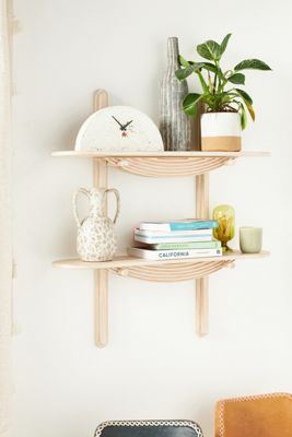 Vanessa Wall-Mounted Shelving Unit