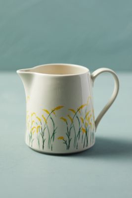Goldenrod Ceramic Measuring Jug